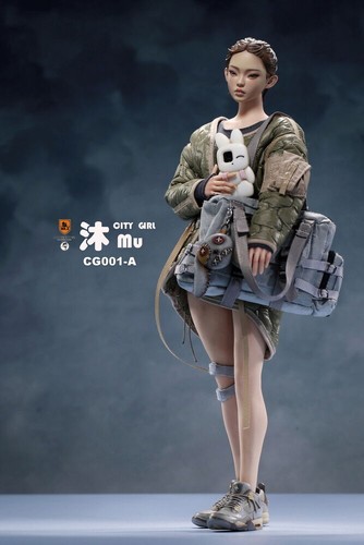 Figura de acción femenina Mr.Z Model Studio CG001 City Girl Mu/Bing 1/6 en stock - Imagen 22 de 34