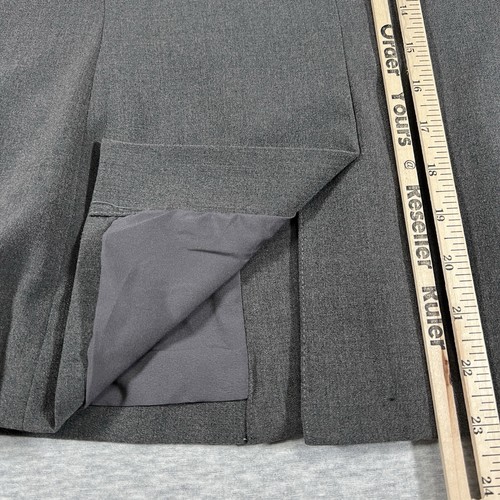 The Limited Blazer Jacket Womens 14P Grey New Drew Classic Tailored Professional - Picture 9 of 14