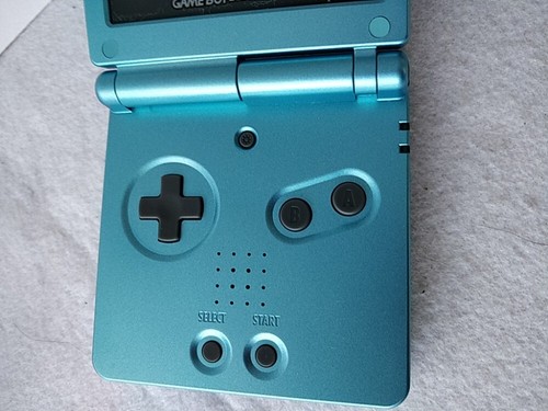 Game Boy Advance SP GBA Sword of Mana Seiken Densetsu MANA Blue Console-e0529- - Picture 4 of 12
