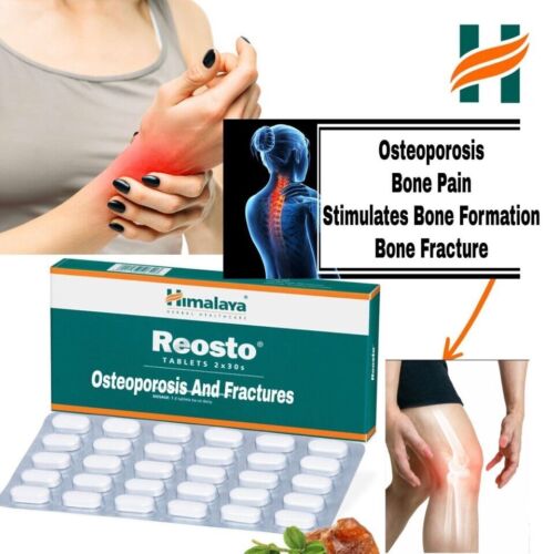 Himalaya Reosto Manages Bone Health Osteoporosis 4 BOX 240 TABS FREE SHIP 2026 - Picture 5 of 12