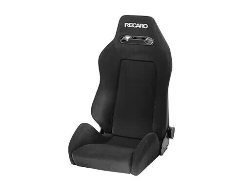 Recaro Speed Seat - Black Nardo/Black Nardo w/White Logo - Picture 1 of 2