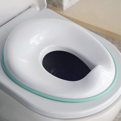 Asiento de entrenamiento para ir al baño para niños y niñas, se adapta a inodoros redondos y ovalados, antideslizante con - Imagen 11 de 15