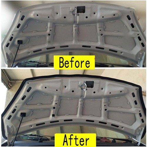 Protector de tira de sellado de goma para parachoques con ventilación de aire para borde de capó de coche - Imagen 1 de 7