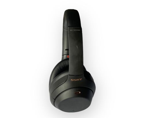 Sony WH-1000XM4 Wireless Noise Canceling Over Head Headphones w Mic Black - Picture 7 of 12
