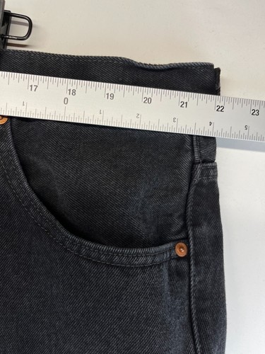 Levi's 550 Jeans - Mens Size 46 x 32 - Black - High Rise - Straight (2800) - Picture 7 of 20