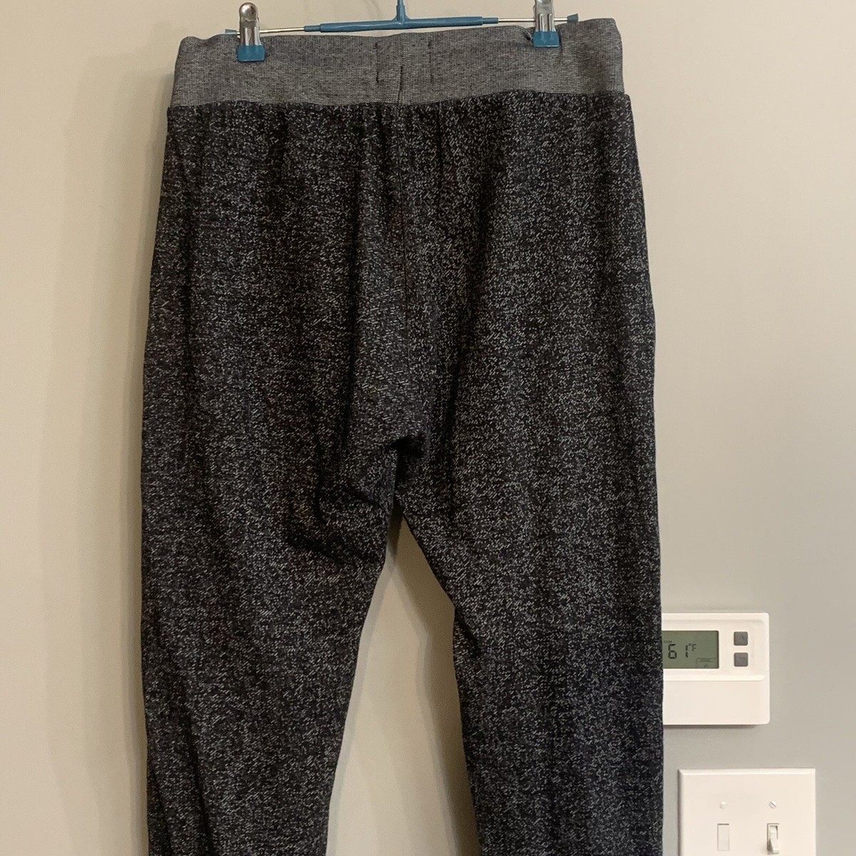 Quicksilver Sweatpants Jogger Drawstring Pockets Athleasure Mens
