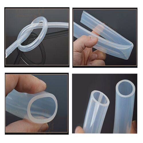 Tubo de manguera de silicona transparente de grado alimenticio para agua leche cerveza café identificación de aire 1-8 mm - Imagen 6 de 8
