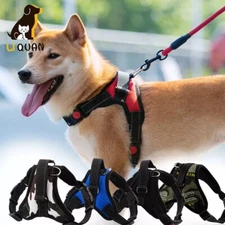 New Dog Adjustable Harness Pet Large Dog Walk Out Harness Vest Accessories Soft