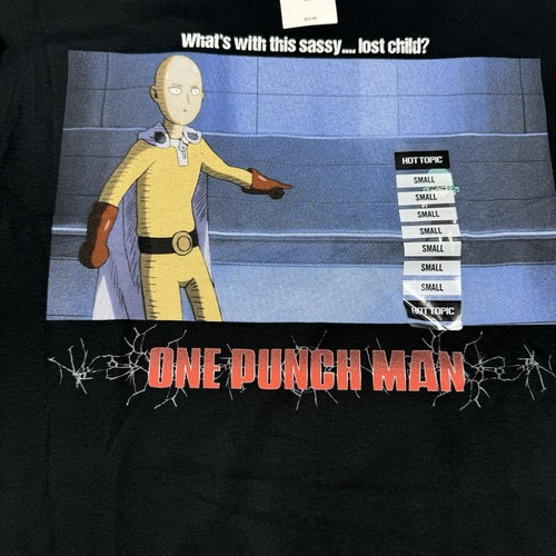 One Punch Man Tatsumaki Sassy Lost Child T-Shirt SMALL New - Picture 2 of 6