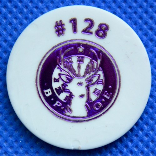 Trade Token - BPOE #128 - GF One Drink - White #N42 - Bild 3 von 3