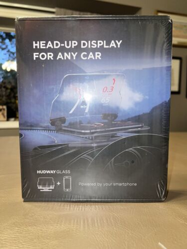 Hudway Glass Heads Up Display - For Any Car - NEW in box Model Hg0317