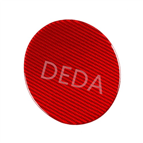 Cubierta de tanque de llenado de combustible de fibra de carbono roja tapa de gasolina para Jeep Cherokee 2014-2018 - Imagen 6 de 13