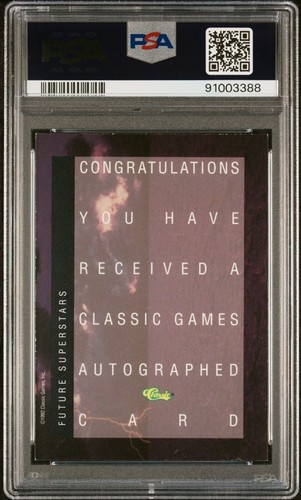 1992 Classic 4 Sport Auto 1992 Classic Draft Picks Shaquille O'Neal PSA 7 DNA 10 - Bild 4 von 6