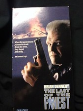 The Last of the Finest VHS 1990 Brian Dennehy Joe Pantoliano, Bill Paxton Tested