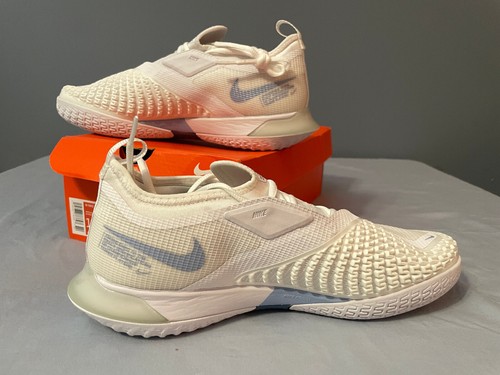 NEW Nike REACT VAPOR NXT HC White / Aluminum (CV0742 111) W 10 Tennis RFID - Picture 4 of 10