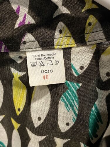 Camisa de pescado vintage de moda Van Laack para mujer con botones talla M/L (leer) - Usada en excelente estado - Imagen 12 de 16