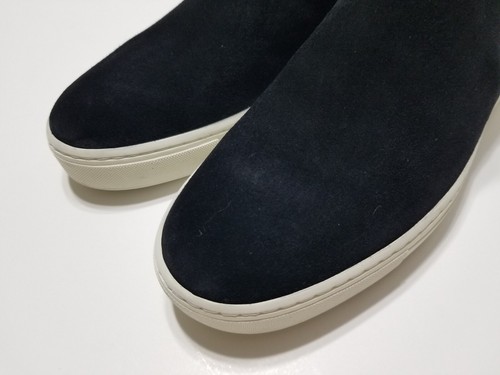 NIB Vince Newlyn Suede High-Top Slip On Sneakers in Black Size US 5 $295 - Picture 7 of 14