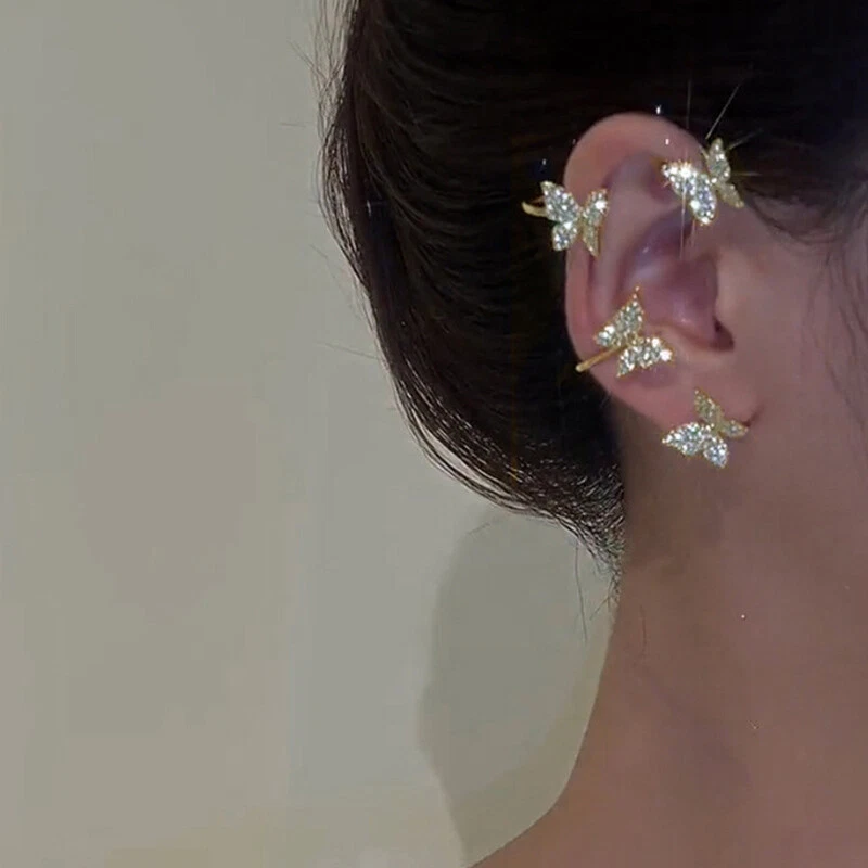 Cuff fastening best sale earrings