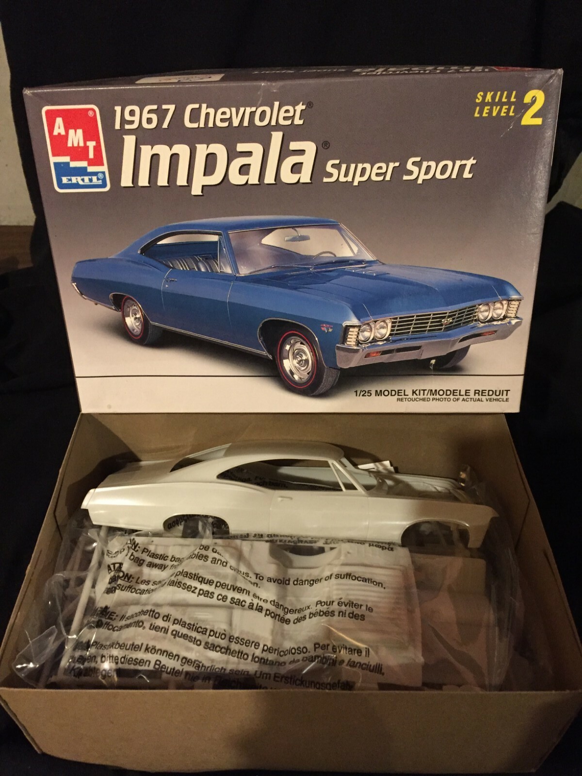 1967 impala model kit