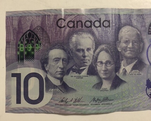 2017-1867 COMMEMORATIVE ISSUE" BANK OF CANADA $10 Dollar Bill CDC9482621 - Picture 5 of 9
