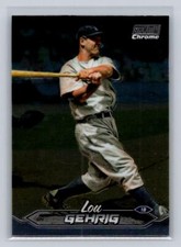 2024 Stadium Club #189 Lou Gehrig -Chrome-New York Yankees
