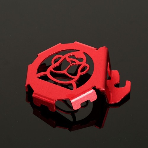 Red Front Horn Cover Guard Protector Plate For Honda Monkey 125 Z125 2018-2024 - Picture 7 of 9