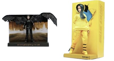 Billie Eilish Bad Guy & All Good Girls Go To Hell Dolls Fast