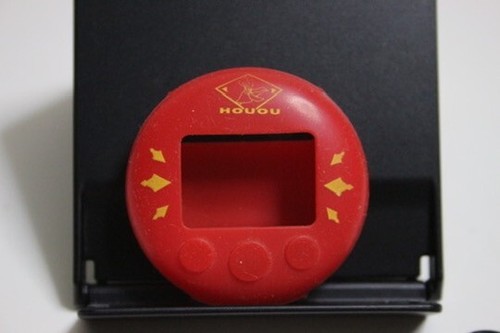 Pokemon Ho-oh Pokewalker Silicon Shell / Skin Red w/ Strap Nintendo 2010 Japan - Picture 2 of 9