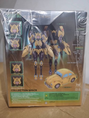 Figura de niña In Stock CollectionSpace CS-01 Transforms Bishoujo Little Bee Mecha - Imagen 12 de 19