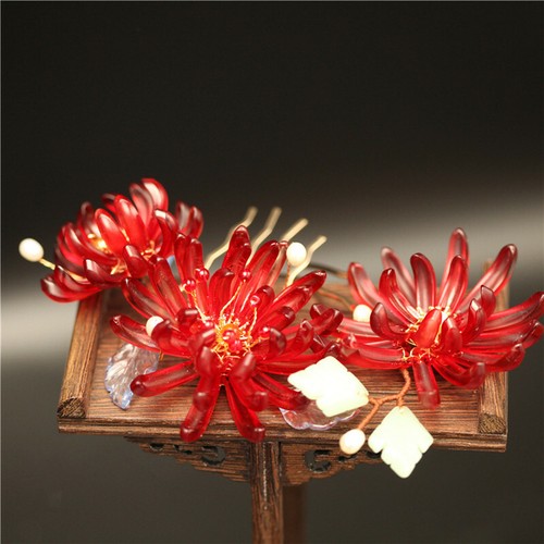 Horquilla Lycoris Radiata Elegante Palo de Pelo Hanfu Juegos con disfraces Accesorios Mujeres Joyería - Imagen 2 de 7