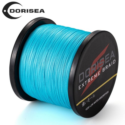 Dorisea Verde Blu Rosso 100M-1000M 6LB-500LB pe Dyneema Trecciati Pesca lenza - Foto 3 di 17