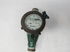 Vintage Green Cast Iron Butler 5/8" 3/4" Water Meter