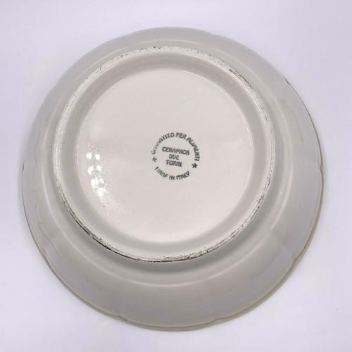 Ceramica Due Torri Italy Large Bowl Garantito Per Alimentary   II0497 Fruit 12" - Picture 2 of 11