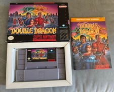 Super Double Dragon SNES Super Nintendo Complete In Box CIB