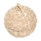 Chinese Bamboo Woven Basket Food Serving Plate Bamboo Made Basket with Cover