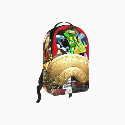 Sprayground 15 Years Gold And Spliced Dlxv Backpack | eBay