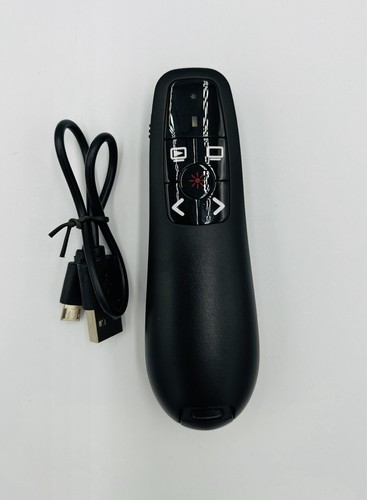 Presentation Clicker PowerPoint Presentations 2.4GHz Rechargeable Wireless Black - Afbeelding 6 van 7