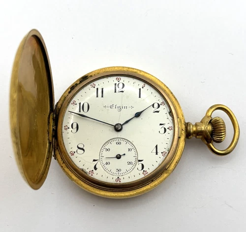 Elgin 1912 Antique Mechanical Pocket Watch  15J  16s  16795439 NON-WORKING
