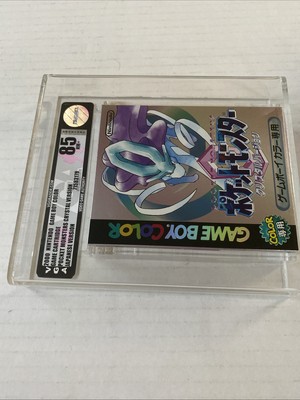 ポケットモンスタークリスタル Game Boy Color Pokemon Crystal Version VGA 85+ gold seal NM