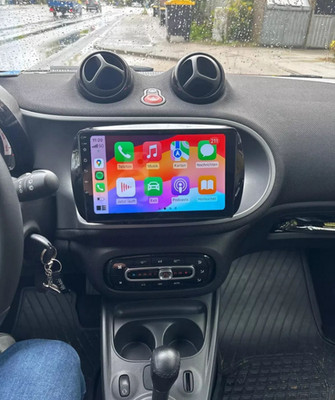 2G+64G Autoradio DAB CarPlay GPS Navi Für Mercedes Benz Smart Forfour Fortwo 453