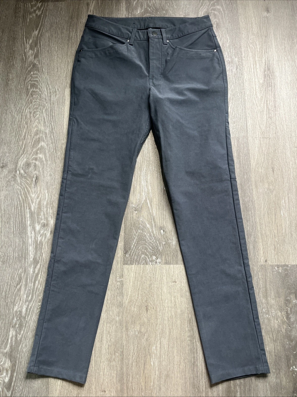 Lululemon ABC Slim Fit 5 Pocket Stretch Utilitech Pants STEEL BLUE 30 X 31 $138
