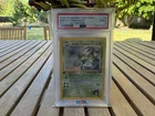 PSA 9 Erika's Venusaur 4/132 Gym Challenge Holo 1st Edition 2000 EN