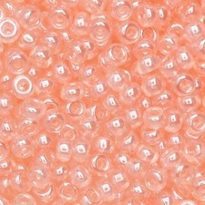 Miyuki Round Rocaille Seed Beads Size 11/0 24GM Shell Pink Luster 11-366