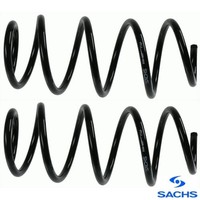 2X Fahrwerksfeder Sachs 998407 2 Federn Satz Federnsatz FüR Audi