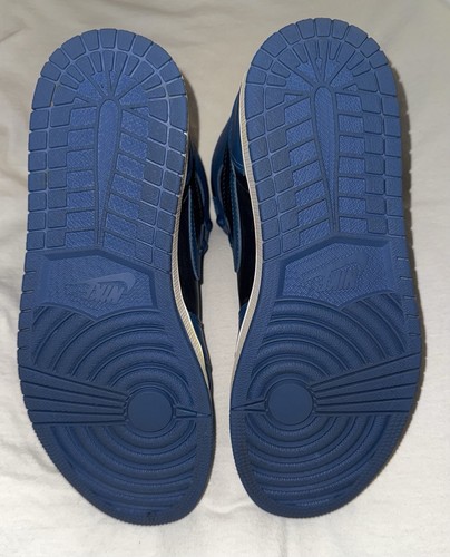 Size 10 - Jordan 1 Retro OG High Dark Marina Blue - Aged/Neo-Vintage - Picture 4 of 7