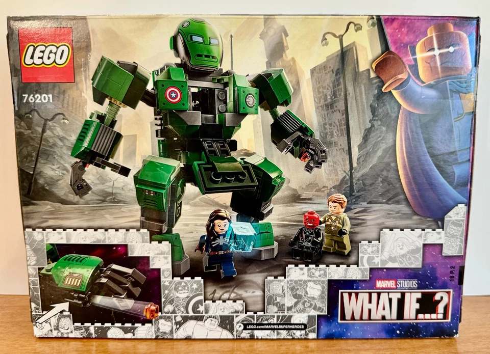 LEGO 76201 Super Heroes Captain Carter & The Hydra Stomper Nuevo Sellado NISB Foto 4 de 4