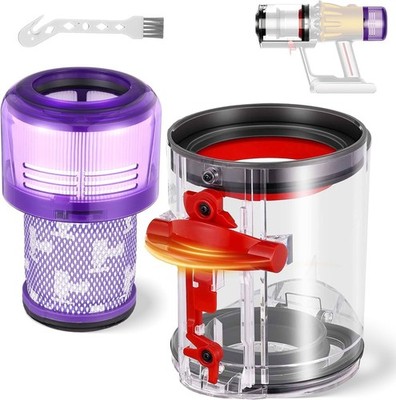 Dust Bin Replacement for Dyson V12 Detect Slim V10 Digital Slim SV18 SV20 SV30