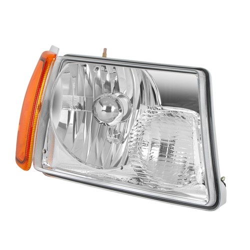Fits 2001-2011 Ford Ranger Chrome Headlights Assembly Replacement Headlamps Pair - Picture 16 of 20