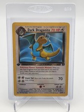 2000 Pokémon Team Rocket Dark Dragonite 1st Edition Non-Holo Rare 22/82 MP/HP 