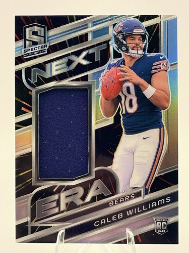 Caleb Williams 2024 Panini Spectra #NE-CWS Next Era Hyper Rookie Relic Patch /75